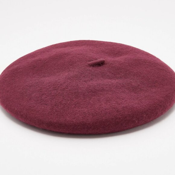 Isaac Mizrahi Live! Classic Wool Beret  Size Large/X-Large    16049 - Picture 2 of 2